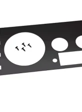 Kentrol Gauge Cover Powdercoat Black Jeep CJ 1976-1986                                     - 50412 - Image 3