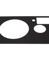 Kentrol Gauge Cover Powdercoat Black Jeep CJ 1976-1986                                     - 50412 - Image 2