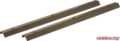 Kentrol Entry Guards Pair Powdercoat Black for Jeep CJ7 | YJ 1976-1995 - 50416