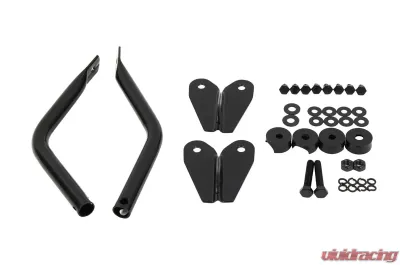 Kentrol Mirror Kit Pair Powdercoat Black for Jeep CJ 1955-1986 - 50417