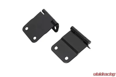 Kentrol Tailgate Hinge Pair Powdercoat Black for Jeep CJ 1976-1986 - 50419