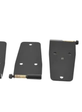 Kentrol Hardtop Door Hinge Set 4 Pieces Powdercoat Black for Jeep CJ YJ 1976-1993                                     - 50420 - Image 3