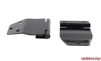 Kentrol Hardtop Liftgate Hinge Pair Powdercoat Black for Jeep CJ7 1977-1986 - 50421