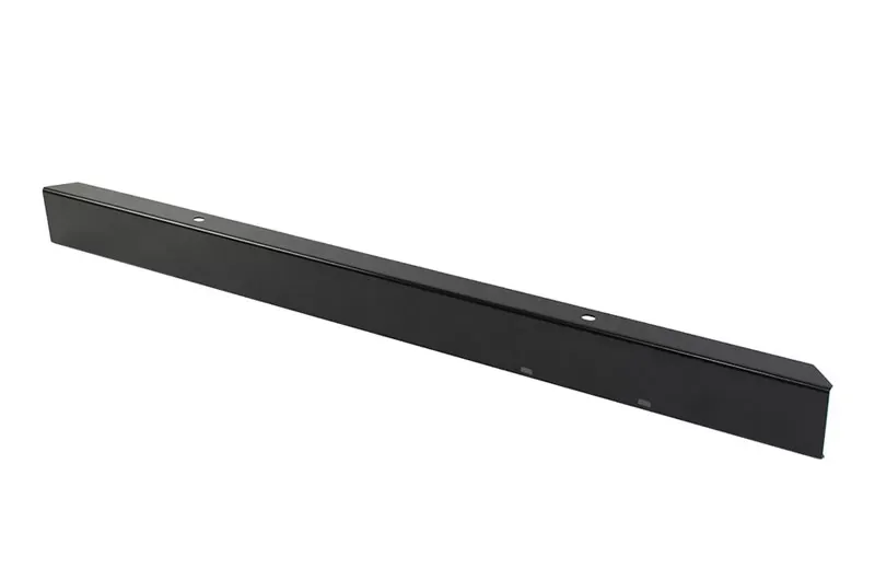 Kentrol 54" Front Bumper w/o Holes Powdercoat Black Jeep CJ 1945-1986 - 50430