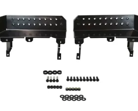 Kentrol Side Steps Pair Powdercoat Black for Jeep CJ7 | YJ 1976-1995