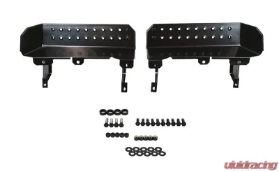 Kentrol Side Steps Pair Powdercoat Black for Jeep CJ7 | YJ 1976-1995 - 50432