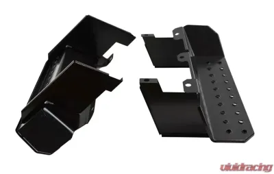 Kentrol Side Steps Pair Powdercoat Black for Jeep CJ7 | YJ 1976-1995 - 50432