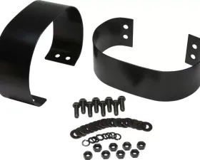 Kentrol Bumperettes Pair Powdercoat Black for Jeep CJ/YJ 1976-1995