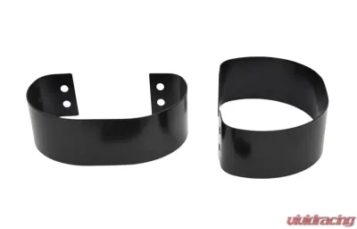 Kentrol Bumperettes Pair Powdercoat Black for Jeep CJ/YJ 1976-1995 - 50438