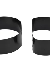Kentrol Bumperettes Pair Powdercoat Black for Jeep CJ/YJ 1976-1995                                     - 50438 - Image 3