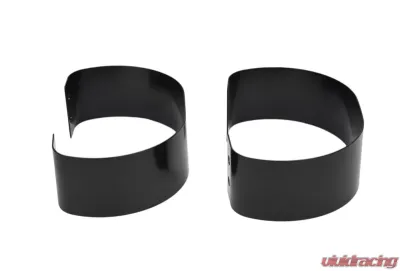 Kentrol Bumperettes Pair Powdercoat Black for Jeep CJ/YJ 1976-1995 - 50438