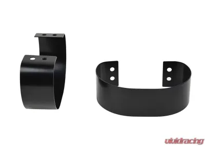 Kentrol Bumperettes Pair Powdercoat Black for Jeep CJ/YJ 1976-1995 - 50438