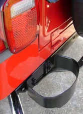 Kentrol Bumperettes Pair Powdercoat Black for Jeep CJ/YJ 1976-1995                                     - 50438 - Image 7