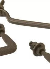 Kentrol Windshield Tie Down Kit Powdercoat Black for Jeep YJ 1987-1995                                     - 50439 - Image 5