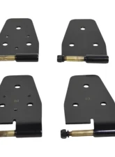Kentrol Door Hinge Set 4 Pieces Powdercoat Black for Jeep YJ 1987-1995                                     - 50441 - Image 4