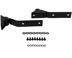 Kentrol Tailgate Hinge Pair Powdercoat Black for Jeep YJ 1987-1995