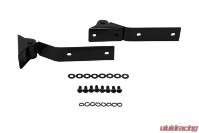 Kentrol Tailgate Hinge Pair Powdercoat Black for Jeep YJ 1987-1995 - 50442