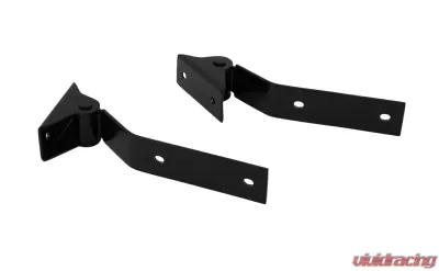 Kentrol Tailgate Hinge Pair Powdercoat Black for Jeep YJ 1987-1995 - 50442