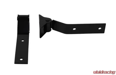 Kentrol Tailgate Hinge Pair Powdercoat Black for Jeep YJ 1987-1995 - 50442