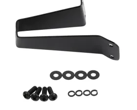 Kentrol Tailgate Tire Stop Powdercoat Black for Jeep CJ/YJ 1976-1995