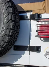 Kentrol Tailgate Tire Stop Powdercoat Black for Jeep CJ/YJ 1976-1995                                     - 50460 - Image 6
