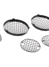 Kentrol Wire Mesh Guard Set 6 Pieces Powdercoat Black for Jeep CJ 1976-1986                                     - 50465 - Image 3
