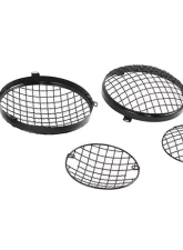 Kentrol Wire Mesh Guard Set 6 Pieces Powdercoat Black for Jeep CJ 1976-1986                                     - 50465 - Image 4