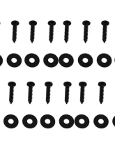 Kentrol Wire Mesh Guard Set 6 Pieces Powdercoat Black for Jeep CJ 1976-1986                                     - 50465 - Image 5