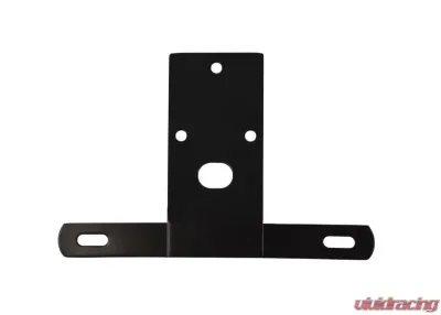 Kentrol License Plate Bracket Powdercoat Black for Jeep CJ 1976-1986 - 50472