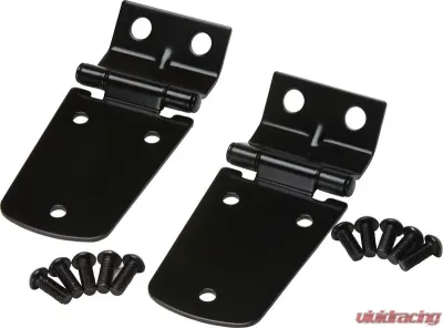 Kentrol Hood Hinge Pair Powdercoat Black Jeep TJ 1997-2006 - 50476