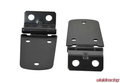 Kentrol Hood Hinge Pair Powdercoat Black Jeep TJ 1997-2006 - 50476