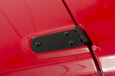 Kentrol Hood Hinge Pair Powdercoat Black Jeep TJ 1997-2006 - 50476