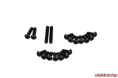 Kentrol Windshield Hinge Pair Powdercoat Black for Jeep TJ 1997-2006 - 50477