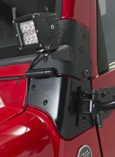 Kentrol Windshield Hinge Pair Powdercoat Black for Jeep TJ 1997-2006                                     - 50477 - Image 4