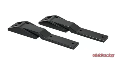 Kentrol Tailgate Hinge Pair Powdercoat Black for Jeep TJ 1997-2006 - 50478