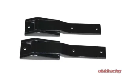 Kentrol Tailgate Hinge Pair Powdercoat Black for Jeep TJ 1997-2006 - 50478