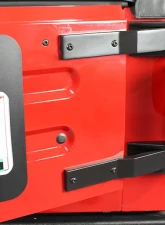 Kentrol Tailgate Hinge Pair Powdercoat Black for Jeep TJ 1997-2006                                     - 50478 - Image 10