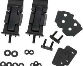 Kentrol Hood Catch Pair Powdercoat Black Jeep TJ 1997-2006