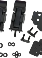 Kentrol Hood Catch Pair Powdercoat Black Jeep TJ 1997-2006                                     - 50489 - Image 4