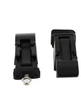 Kentrol Hood Catch Pair Powdercoat Black Jeep TJ 1997-2006                                     - 50489 - Image 2