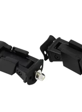 Kentrol Hood Catch Pair Powdercoat Black Jeep TJ 1997-2006                                     - 50489 - Image 3