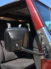 Kentrol E-Z Detach Mirrors Pair Powdercoat Black for Jeep TJ | JK 1997-2018                                     - 50496 - Image 3