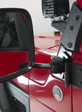 Kentrol E-Z Detach Mirrors Pair Powdercoat Black for Jeep TJ | JK 1997-2018                                     - 50496 - Image 4