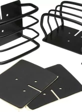 Kentrol Taillight Guard Pair Powdercoat Black for Jeep CJ YJ TJ 1976-2006                                     - 50497 - Image 4