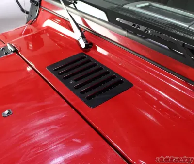 Kentrol Hood Vent Powdercoat Black Jeep TJ 1998-2006 - 50500