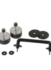 Kentrol Windshield Tie Down Kit Powdercoat Black for Jeep TJ | JK 1997-2014                                     - 50503 - Image 6