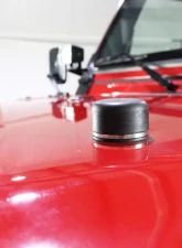 Kentrol Windshield Tie Down Kit Powdercoat Black for Jeep TJ | JK 1997-2014                                     - 50503 - Image 6