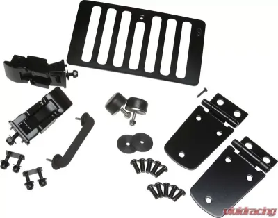 Kentrol Hood Kit Powdercoat Black Jeep TJ 1998-2006 - 50504