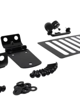 Kentrol Hood Kit w/o Hood Catch Powdercoat Black Jeep TJ 1998-2006                                     - 50504WHC - Image 2