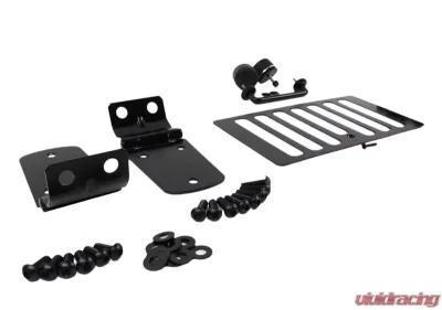 Kentrol Hood Kit w/o Hood Catch Powdercoat Black Jeep TJ 1998-2006 - 50504WHC